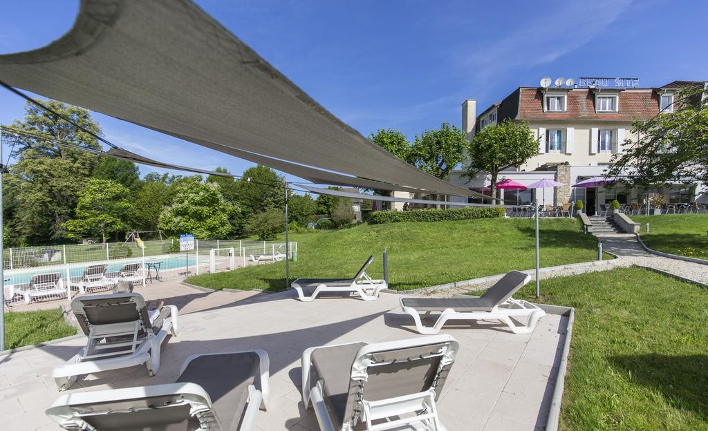 Logis Hotel Restaurant Spa Beau Site Luxeuil-les-Bains Eksteriør bilde