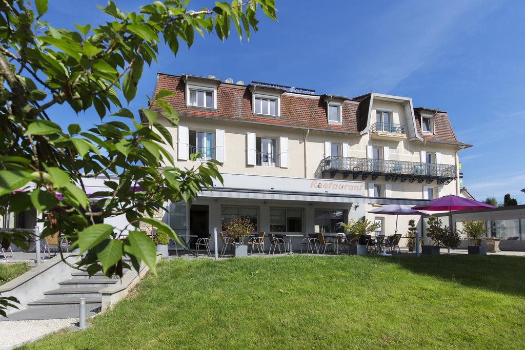 Logis Hotel Restaurant Spa Beau Site Luxeuil-les-Bains Eksteriør bilde