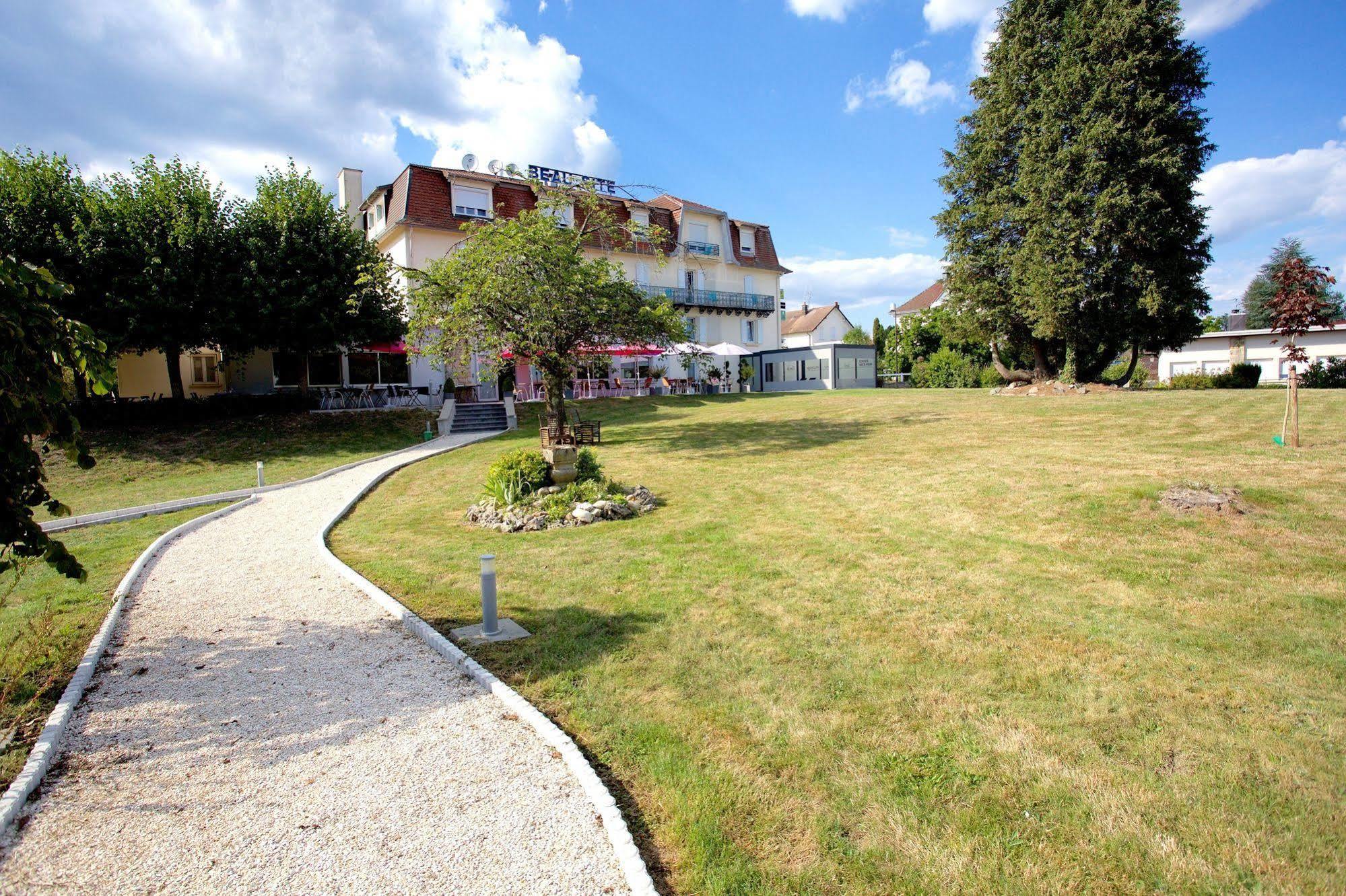 Logis Hotel Restaurant Spa Beau Site Luxeuil-les-Bains Eksteriør bilde