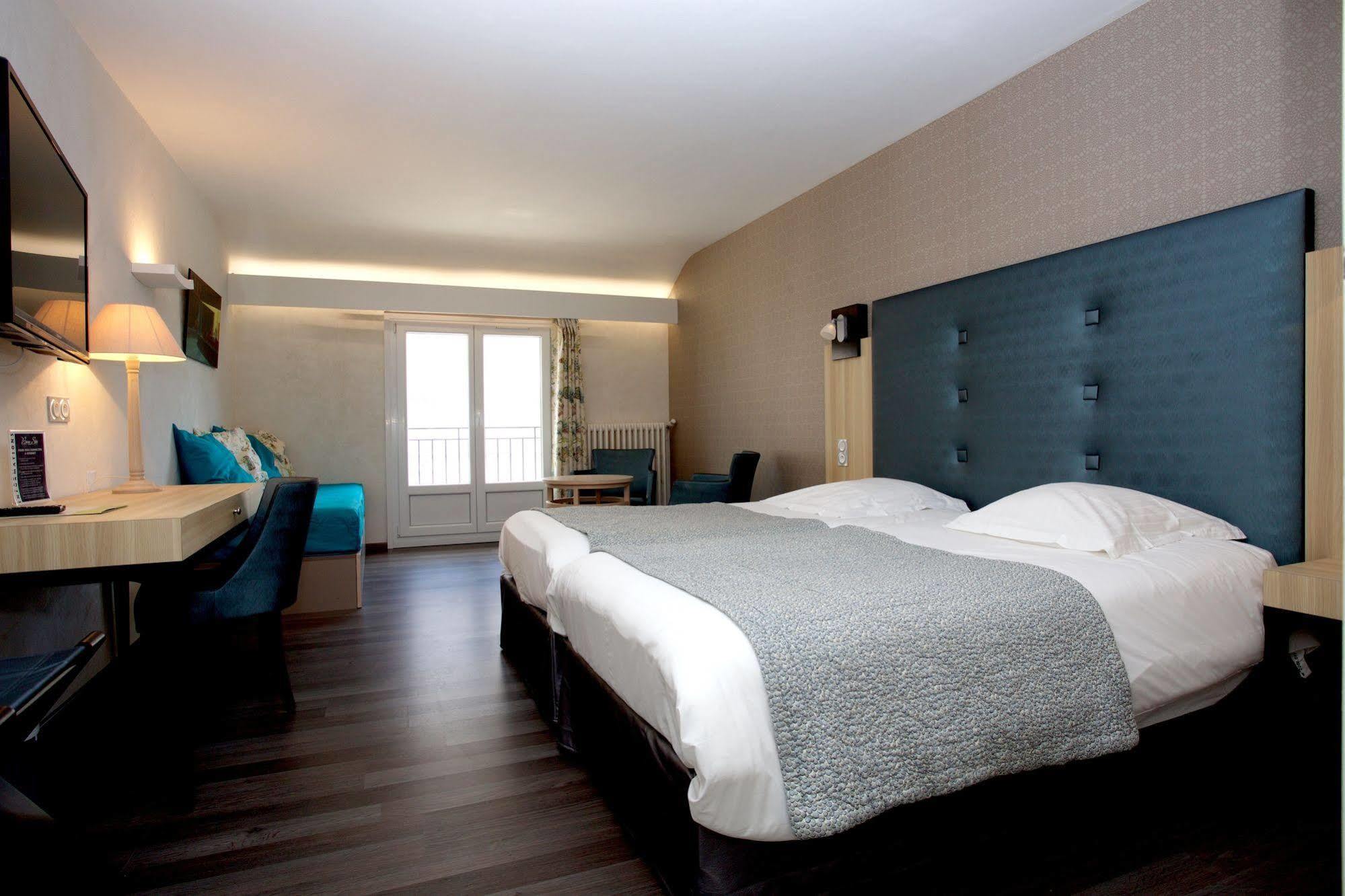 Logis Hotel Restaurant Spa Beau Site Luxeuil-les-Bains Eksteriør bilde
