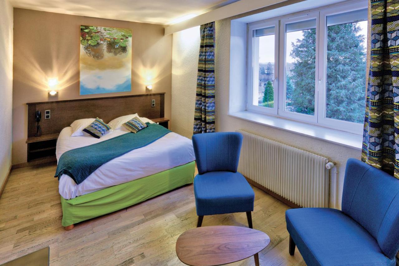 Logis Hotel Restaurant Spa Beau Site Luxeuil-les-Bains Eksteriør bilde
